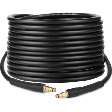 10 m Hochdruck-Ersatzverlängerungsschlauch für Kärcher K-Serie K2 K3 K4 K5 K6 K7 Hochdruckreiniger mit Klick-Schnellanschluss (10 m) (1/4)