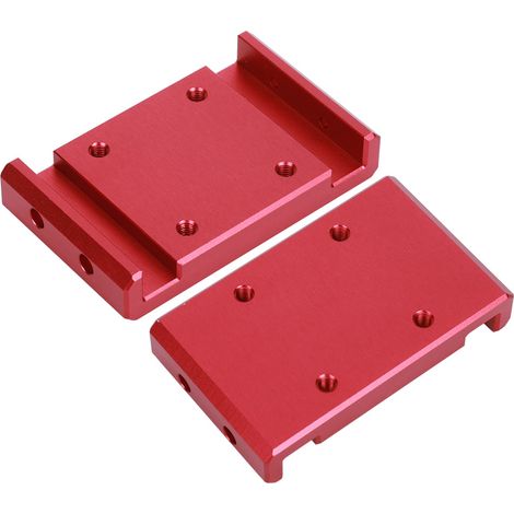 Linearführungsblock aus roter Aluminiumlegierung für Anycubic DLP SLA 3D-Drucker-Upgrade-Zubehör (1/5)