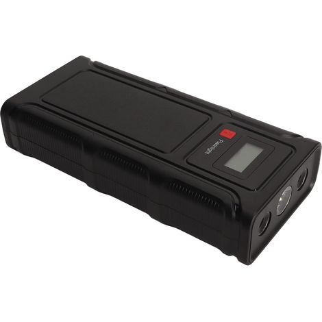 Démarreur de Voiture Portable 18 000 MAh, Crête 2 000 A, Batterie au Lithium 12 V avec Affichage Numérique, LED, SOS et POS, pour Moteur Essence jusqu'à 8,0 L et Moteur Diesl 6,0 (1/5)