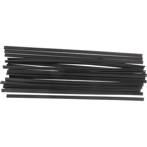 baguettes de soudure en plastique haute résistance noires en
