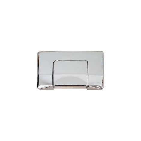 PLACCA DI COMANDO DIAMANTE MONO TASTO  CROMATA     OLIVER INTERNATIONAL