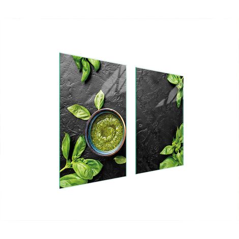PIASTRA PROTETTIVA IN VETRO PER STUFA 75x52 BASIL (1/5)