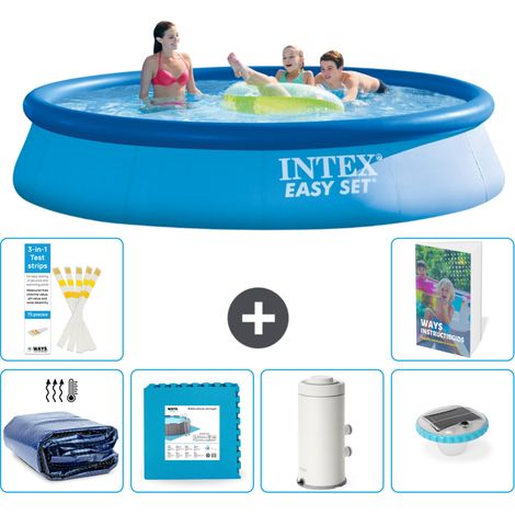 Easy Set Pool Rund - 396x84 cm - 7-teilig  S152 (1/5)
