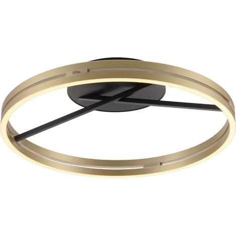 Plafonnier rond Pure Loop laiton - 6552-68