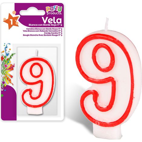 Nummer 9 Kerze Beste Produkte Party