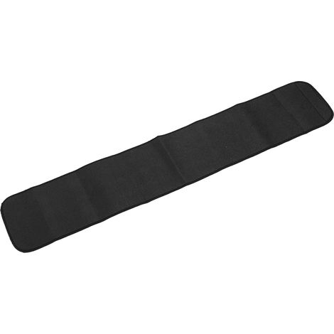 Ceinture de maintien abdominale respirante, ajustable, noire (1/5)