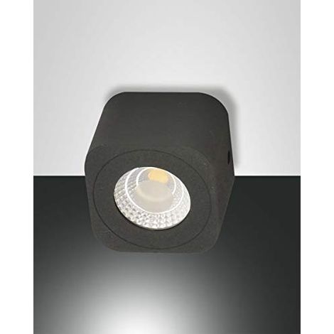 FABAS LUCE 3429 - 71 - 282 LAMPE SPOT PAUMES LED 6 W 540LM WARM WHITE ANTHRACITE 3429-71-282