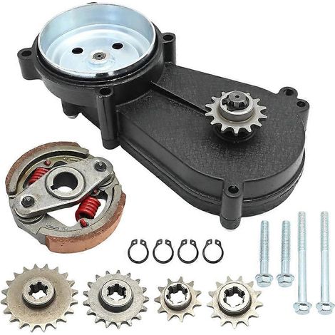 Getriebe Untersetzungsgetriebe Kupplung, Ersatz für 43 cc 47 cc 49 cc 50 cc 2-Takt T8F 11T 13T 14T 17T 20T (1/5)