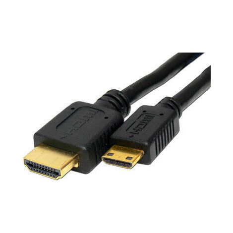 Cable HDMI Mini HDMI 1.4 Akyga AK-HD-10M UHD 4K 1080P para TV, 1 m (1/3)