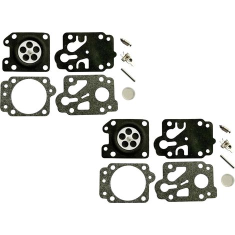 C·T·S Kit de réparation/reconstruction de carburateur remplace Walbro K1-Wyla pour carburateur Walbro Wyla (lot de 2)