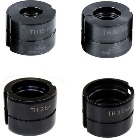 Lot de 4 jeux de mors TH de Ø16 mm à Ø32 mm - Arcanaute