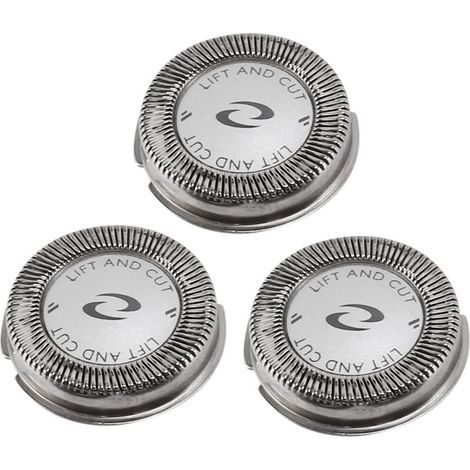 Têtes de Lame de Rechange Compatibles Rasoir Électrique 3 Pièces Modèles PT720 PT710 PT715-Chrom (1/4)