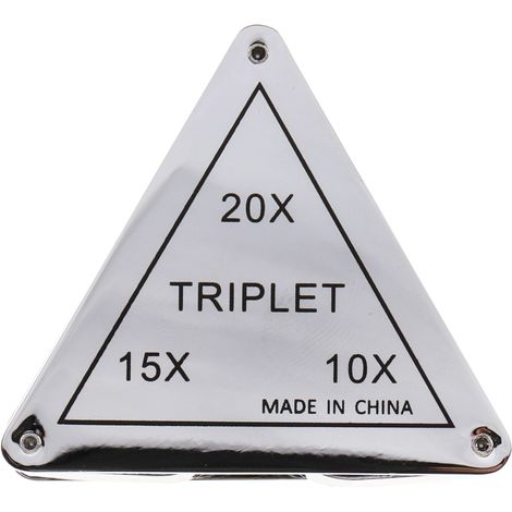 Loupe RS PRO, grossissement 10X, diam. lentille 18mm ( Prix pour 1 ) (1/5)