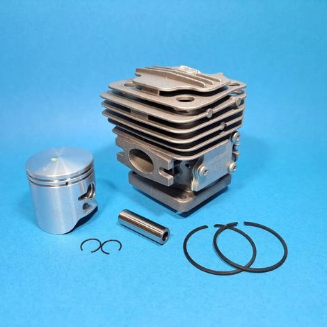 Complete engine overhaul kit (40.5 mm cylinder, cylinder liner and piston rings) for Partner P340, 350S and 360S chainsaws – original specifications--DTEKGAZ