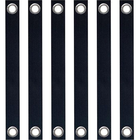 Lntyq Lot de 6 sangles pour arbre avec œillets pour tuteur de 39,9 cm (1/5)
