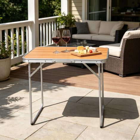 Table portable,table pliante ultra-légère,table polyvalente,table de camping,table de pêche (1/5)