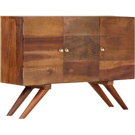Sideboard Braun Altholz Massiv 110x30x75 cm