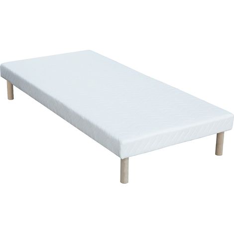 Rete deco giroletto 90 x 200 cm 10 doghe Bianco - ASTHENIS II di YSMÉE