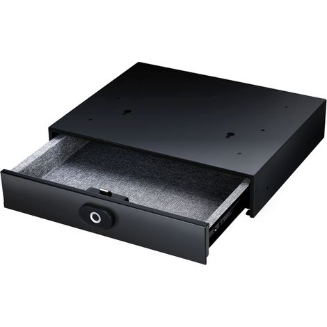 Coffre-fort de tiroir Safe Home, coffre-fort dissimulé avec identification par empreinte digitale, coffre-fort à déverrouillage tactile intelligent