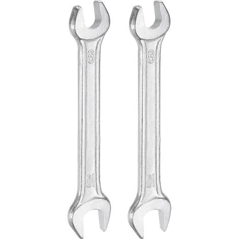 Clé à fourche double, petite clé à tête plate, 8-10 mm (1/5)