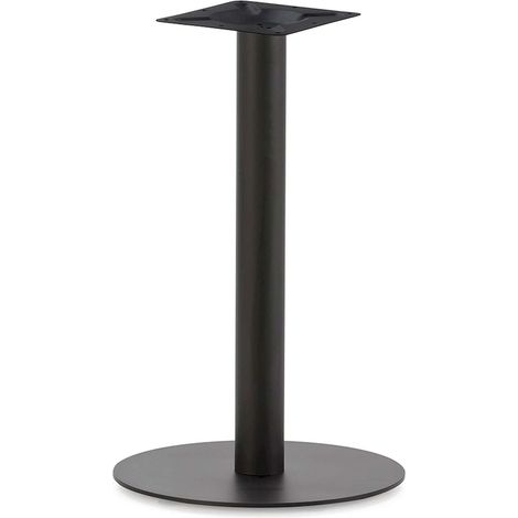 Pied de Table 45 x 45 x 72 cm Métal - Noir Mat (1/2)