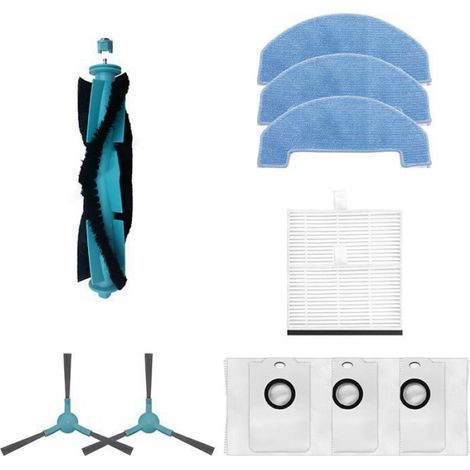 Brosse Principale - Brosse Latérale - Filtre - Sac À Poussière - Pour Robot Aspirateur Conga 2499 - Lot De Remplacement (1/5)