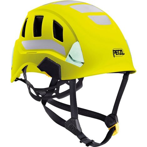 PETZL Casque de protection haute visibilité STRATO VENT HI-VIZ - A020DA - Jaune - Taille unique
