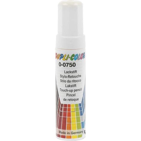 Dupli color - 598418 - Duplicolor Stylo de Couleur pour Véhicule de Retouche Peinture AC DS 0-0750, Blanc Brillant, 12 ml (1/2)