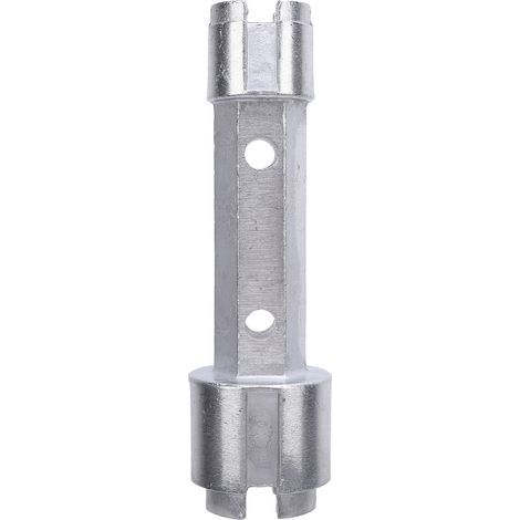 Bathtub drain wrench, double-ended dumbbell, heavy-duty aluminum alloy removal tool for sink drain pipes (1/5)