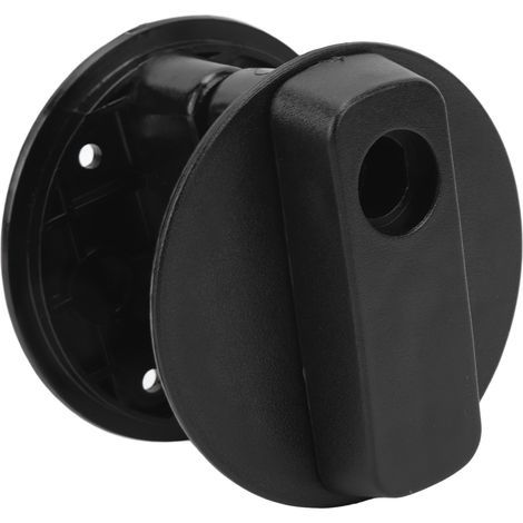 Support de verrouillage noir pour réservoir de carburant auxiliaire, bidon d'essence de 6 L, pour moto ou véhicule tout-terrain. (1/5)