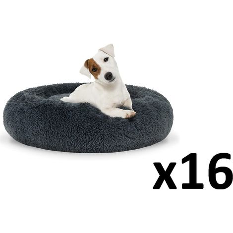 Cama de felpa M 60cm - gris oscuro x 16