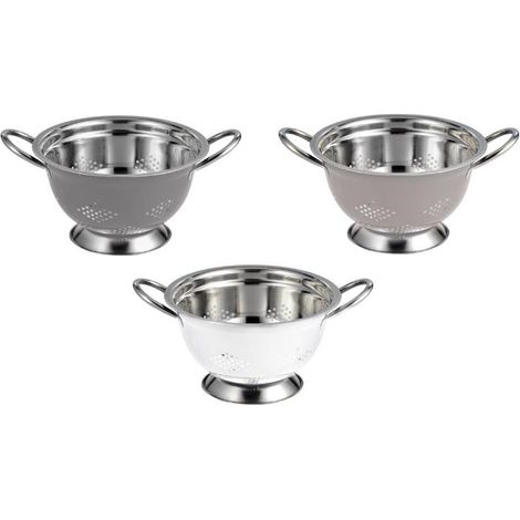 Scolapasta Colapasta in Acciaio Inox Chic 24 cm 3 Colori (1/2)