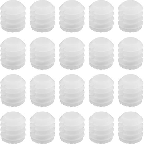 100pcs Chevilles d'expansion Charnière M4x10mm Chevilles d'expansion en Plastique 3mm Charnière Cheville Inserts Accessoires Rechange pour Armoire 8.8x10mm (1/5)