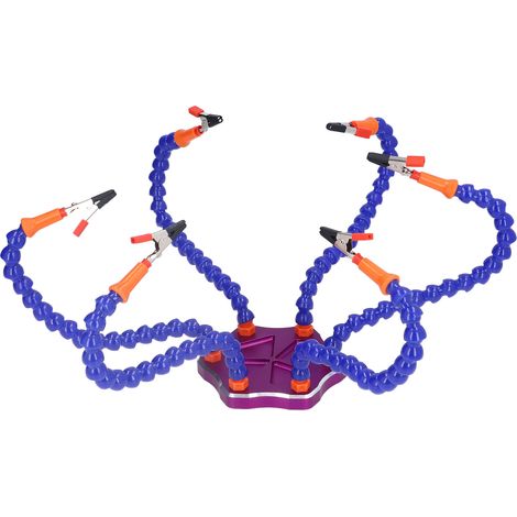 Support de soudage à trois mains, station de soudage DIY, support de brasage USB pour travaux électroniques (1/5)