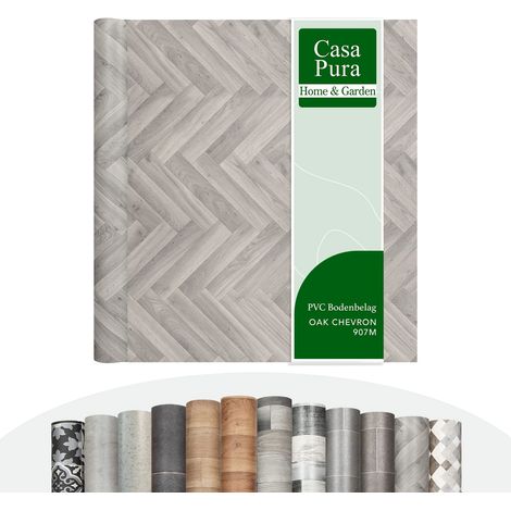 Revêtement de sol Plaza Oak Chevron 907M, 200 x 300 cm (1/5)