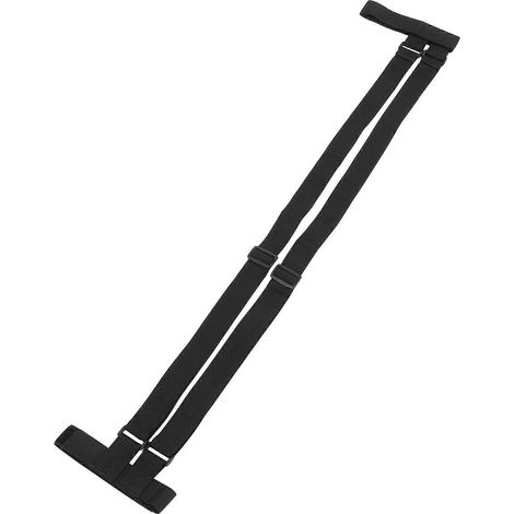 Sangle de transport noire pour snowboard (1 pièce) en nylon (1/5)