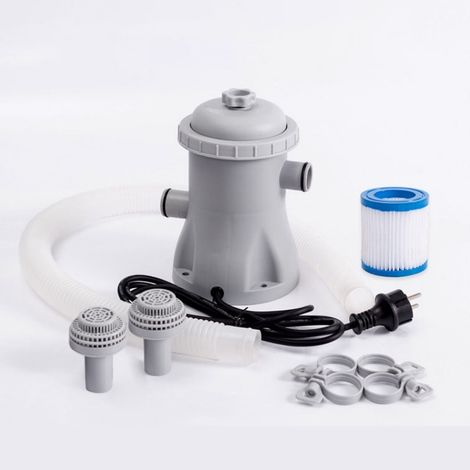 Pompe de filtration 330 gallons électrique filtre à cartouche - pour piscine (1/5)