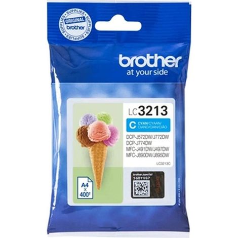 Brother Cartucho LC3213C Cyan (1/2)