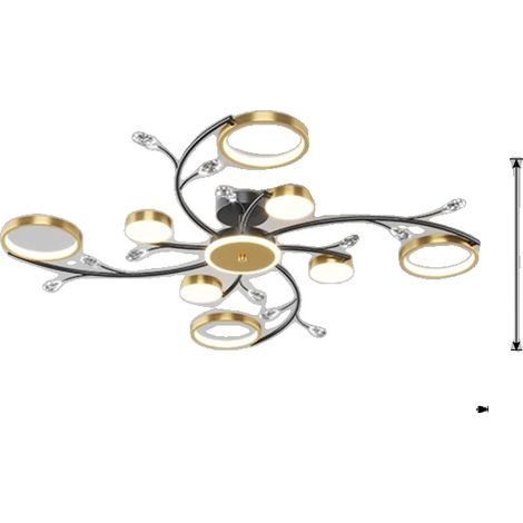 Chandelier de plafond nordique, 6 lumières, 8 lumières, 10 lumières (1/2)