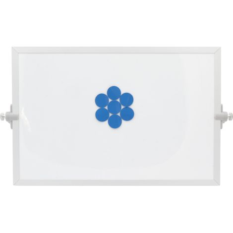 Symbole magnétique Cercle 2 cm bleu (1/2)