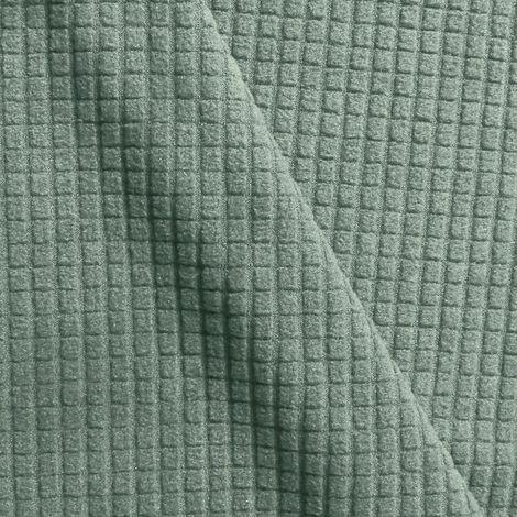 Dehnbarer Sofabezug aus Spandex, rutschfest und weich, 3-Sitzer, waschbar, für das Wohnzimmer, ideal für Kinder und Haustiere (hellgrün)