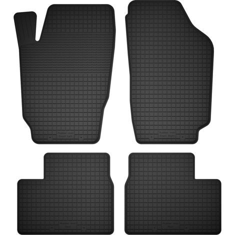 Alfombrillas de goma para coche, juego de 4, universales para: Peugeot 206 hatchback, SW, station wagon, CC, cabriolet (1998-2010) (1/5)