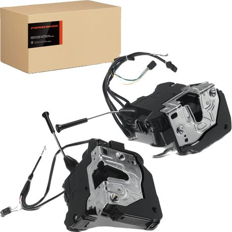 Cerradura de puerta, plástico resistente, montaje frontal, compatible con Mercedes-Benz Clase E W211, accionamiento eléctrico, 3 contactos de conexión. (1/5)