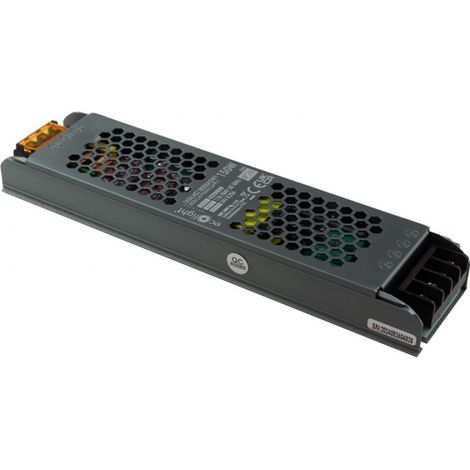 Transformateur LED modulaire slim PREMIUM IP20 150W 24V noir Eco Light (1/2)
