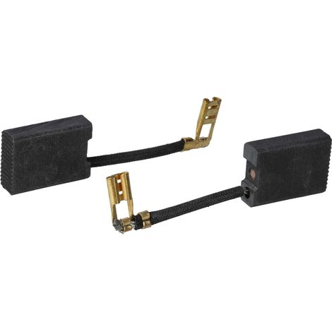 vhbw 2x balais charbon 22,1 x 16 x 6,1 mm compatible avec Protool Festool AGP 180, 180-4, 180-3, 230, 180-2, 180-1, 230-1, 180-5 meuleuse d'angle