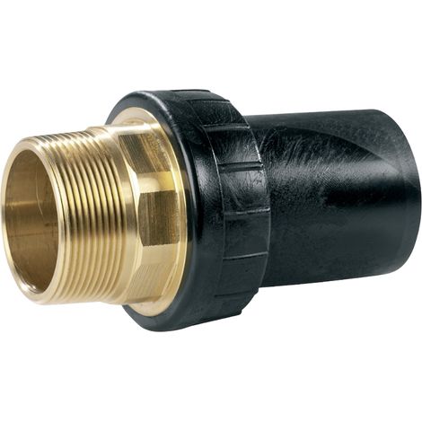 SCELTO DA DESIVERO Raccordo di transizione pe/ottone diritto filettato m gas/acqua 90x3" codice prod: DSV14426