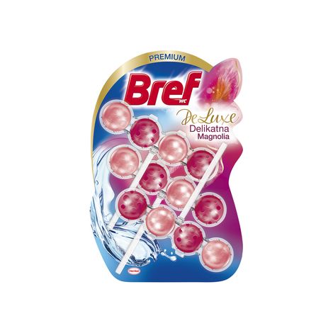 Bref Deluxe Toilettenpapier - Zarte Magnolie, 3x50g - Sauberkeit und frischer Duft