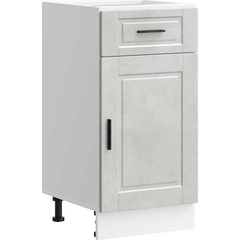 Maison Exclusive - Base da Cucina Porto Grigio Cemento in Legno Multistrato
