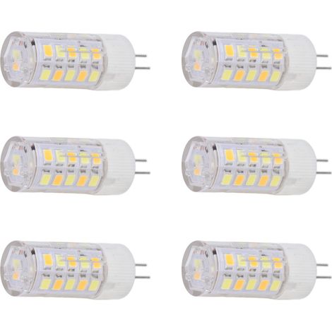 Packung mit 6 G4-Glühbirnen 3W/5W/7W 32LED/52LED/64LED, CE+ROHS-zertifiziert, 3 Farbtemperaturen, 220V, für Strahler, Deckenleuchten, Wandleuchten und Tischlampen. (1/5)