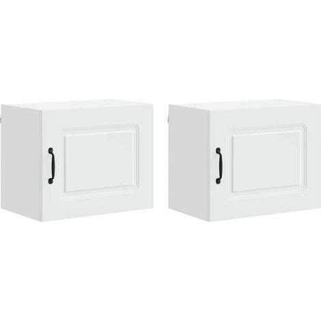Maison Exclusive - Panneau de lave-vaisselle Kalmar 2 pcs Blanc 50 x 31 x 40 cm (1/5)